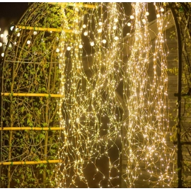 LED Outdoor Solar Lamp String Lights 100/200 LEDs Fairy Holiday Christmas Party  Solar Garden Waterproof