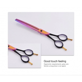 Dog Grooming Professional 7.5 inch Pets Groomer Hair Scissors Grooming Scissors Thinning Barber Shear Scissors for Dog Grooming