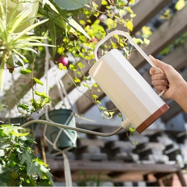 Household Gardening Tools Plastic Plant Sprinkler Practical Watering Can Long Mouth Irrigation Flowers Kettle Cylindrical NEW